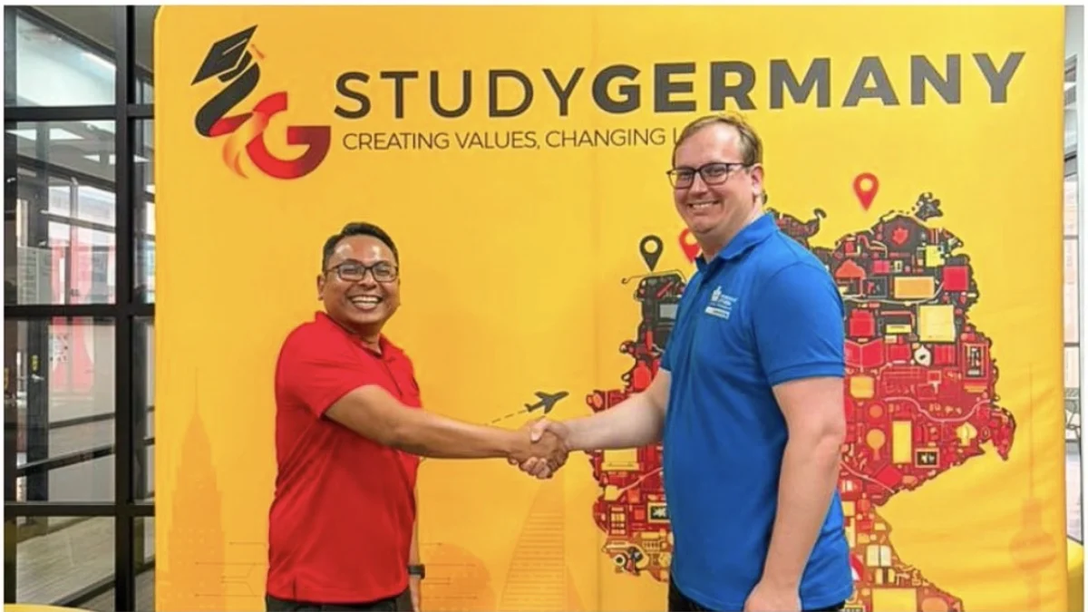Persönlicher Austausch mit Partnern bei Study Germany in Malaysia